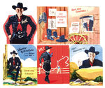 "OFFICIAL HOPALONG CASSIDY CARDS BY BUZZA CARDOZO."