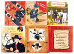 "OFFICIAL HOPALONG CASSIDY CARDS BY BUZZA CARDOZO."