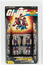 G.I. JOE - "CRIMSON GUARD COMMANDERS" SERIES 4 PINK SCAR AFA 80 NM.