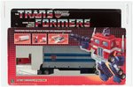 "TRANSFORMERS SERIES 1 OPTIMUS PRIME" AFA 70 EX+.