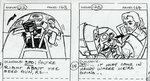 "STAR WARS - DROIDS" ORIGINAL ANIMATION STORYBOARD SCRIPT EPISODE D12 "THE FROZEN CITADEL".