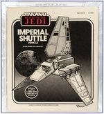 "STAR WARS: RETURN OF THE JEDI - IMPERIAL SHUTTLE VEHICLE" AFA 85 NM+.