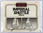 "STAR WARS: RETURN OF THE JEDI - IMPERIAL SHUTTLE VEHICLE" AFA 85 NM+.