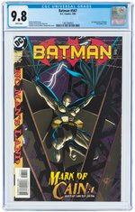 "BATMAN" #567 JULY 1999 CGC 9.8 NM/MINT (FIRST CASSANDRA CAIN BATGIRL).