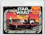 "STAR WARS - COLLECTOR SERIES LAND SPEEDER" AFA 85 NM+.