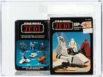 "STAR WARS: RETURN OF THE JEDI" MINI RIG AST-5 & ISP-6 AFA PAIR.