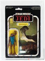 PALITOY "STAR WARS: RETURN OF THE JEDI - HAMMERHEAD" TRI-LOGO "TRANSITION" 70 BACK-A AFA 80 NM.