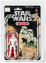 "STAR WARS - STORMTROOPER" 12 BACK-C AFA 75+ EX+/NM (TAKARA SCULPT & STICKER).