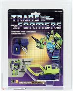 "TRANSFORMERS CONSTRUCTICON SCAVENGER" SERIES 2 AFA 80 NM.