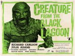 "CREATURE FROM THE BLACK LAGOON" BRITISH QUAD MOVIE POSTER.