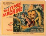 "THE TIME MACHINE" HALF-SHEET MOVIE POSTER.