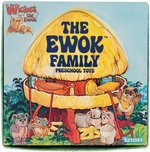 KENNER PRESCHOOL "WICKET THE EWOK - THE EWOK FAMILY PRESCHOOL TOYS" PROMOTIONAL DISPLAY.