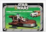 "STAR WARS - SONIC CONTROLLED LAND SPEEDER" AFA 85 NM+.