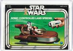 "STAR WARS - SONIC CONTROLLED LAND SPEEDER" AFA 85 NM+.