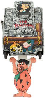 "THE FLINTSTONES - MECHANICAL TURNOVER FLINTSTONE TANK" BOXED LINE MAR ROLL-OVER TANK.