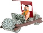 "FRED FLINTSTONE FLIVVER" MARX FRICTION VARIETY TOY.