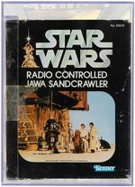 "STAR WARS - RADIO CONTROLLED JAWA SANDCRAWLER" AFA 75 EX+/NM.