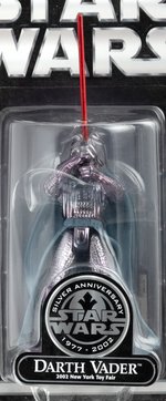 "STAR WARS" MAIL-IN GEORGE LUCAS STORMTROOPER & TOYFAIR DARTH VADER AFA 90NM+/MT EXCLUSIVES PAIR.