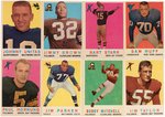 1959 TOPPS FOOTBALL COMPLETE SET.