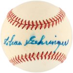 DETROIT TIGERS LEGENDS CHARLES GEHRINGER & AL KALINE SINGLE-SIGNED BASEBALL TRIO.