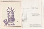 KING VITAMIN TRANSPARENCIES & MUG ORIGINAL ART LOT.