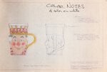 KING VITAMIN TRANSPARENCIES & MUG ORIGINAL ART LOT.