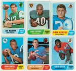 1968 TOPPS FOOTBALL COMPLETE SET.