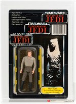 PALITOY "STAR WARS: RETURN OF THE JEDI - HAN SOLO CARBONITE" TRI-LOGO AFA 85 NM+.