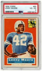 1956 TOPPS FOOTBALL CARD COMPLETE SET.