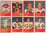 1963 FLEER FOOTBALL COMPLETE SET.