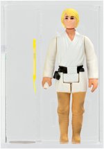 "STAR WARS - LOOSE ACTION FIGURE LUKE SKYWALKER AFA U90 NM+/MT (BLONDE HAIR/DARK PANTS).