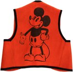 "MICKEY MOUSE CLUB" VERY RARE FELT VEST & FEZ.