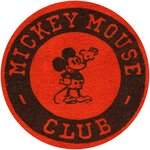 "MICKEY MOUSE CLUB" VERY RARE FELT VEST & FEZ.