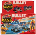 "M.A.S.K. BULLET" FACTORY-SEALED VEHICLE & ACTION FIGURE.