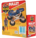 "M.A.S.K. BULLET" FACTORY-SEALED VEHICLE & ACTION FIGURE.