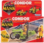 "M.A.S.K. CONDOR" FACTORY-SEALED VEHICLE & ACTION FIGURE.