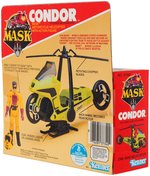 "M.A.S.K. CONDOR" FACTORY-SEALED VEHICLE & ACTION FIGURE.