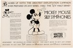 "NEW ENGLAND FILM NEWS" EXHIBITOR MAGAZINE WITH MICKEY MOUSE CONTENT.