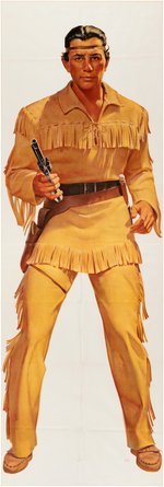 "TONTO" WHEATIES LIFE-SIZED PREMIUM POSTER & CEREAL BOX BACK.