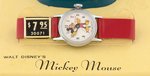 "MICKEY MOUSE" BOXED WATCH SET WITH FIGURE.