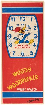 "WOODY WOODPECKER WRIST WATCH" HIGH GRADE BOXED INGRAHAM WATCH.