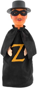 "ZORRO" OUGEN FRENCH HAND PUPPET.
