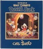 CARL BARKS SIGNED "THE FINE ART OF WALT DISNEY'S DONALD DUCK" LIMITED EDITION PUBLISHER'S PROOF.