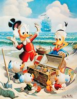 CARL BARKS SIGNED "THE FINE ART OF WALT DISNEY'S DONALD DUCK" LIMITED EDITION PUBLISHER'S PROOF.