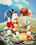 CARL BARKS SIGNED "THE FINE ART OF WALT DISNEY'S DONALD DUCK" LIMITED EDITION PUBLISHER'S PROOF.