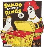 "SHMOO LUCKY RINGS" FULL STORE DISPLAY.