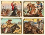 1910 T53 HASSAN "COWBOY SERIES" CIGARETTE CARD SET.