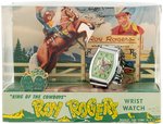 "KING OF THE COWBOYS - ROY ROGERS" BOXED HIGH GRADE WRIST WATCH.