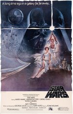 "STAR WARS" 1980s VIDEO STORE ADVERTISING STANDEE.