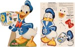 "DONALD DUCK BREAD" COUNTERTOP ADVERTISING STANDEE & PREMIUM PUNCH-OUT PUPPET.